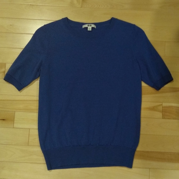 Uniqlo royal blue wool sweater - Picture 3 of 3